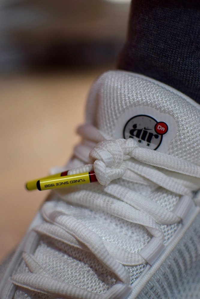 Tuned since 1998 Laces - Yellow Tips - product_Colour - product_SKU - SoleFood AU