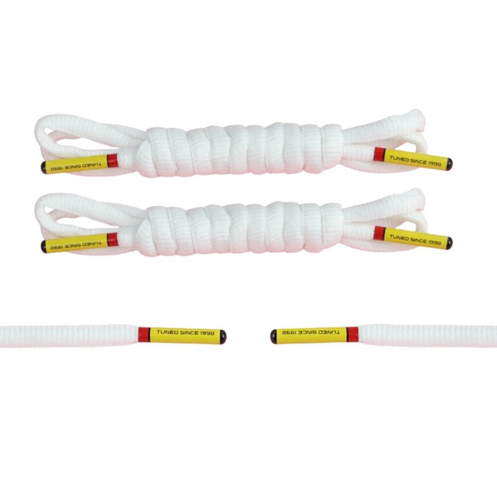 Tuned since 1998 Laces - Yellow Tips - product_Colour - product_SKU - SoleFood AU
