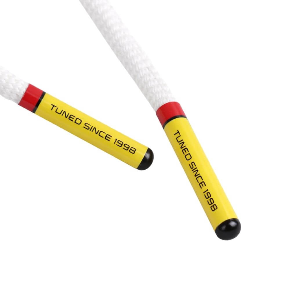 Tuned since 1998 Laces - Yellow Tips - product_Colour - product_SKU - SoleFood AU
